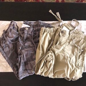 100% Cotton Cropped Athleisure pants